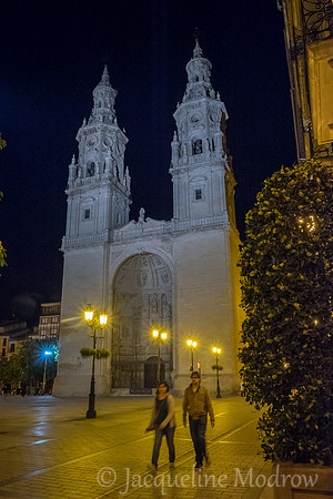 Church of Santa Maria de la Redonde at Night