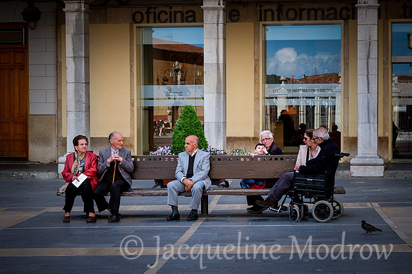 "Sitting on the Bench"