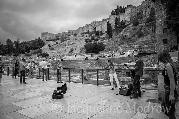 Playing Before the Alcazaba