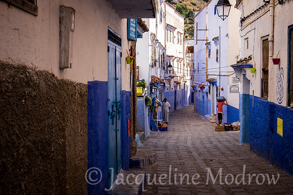 Blue City Street